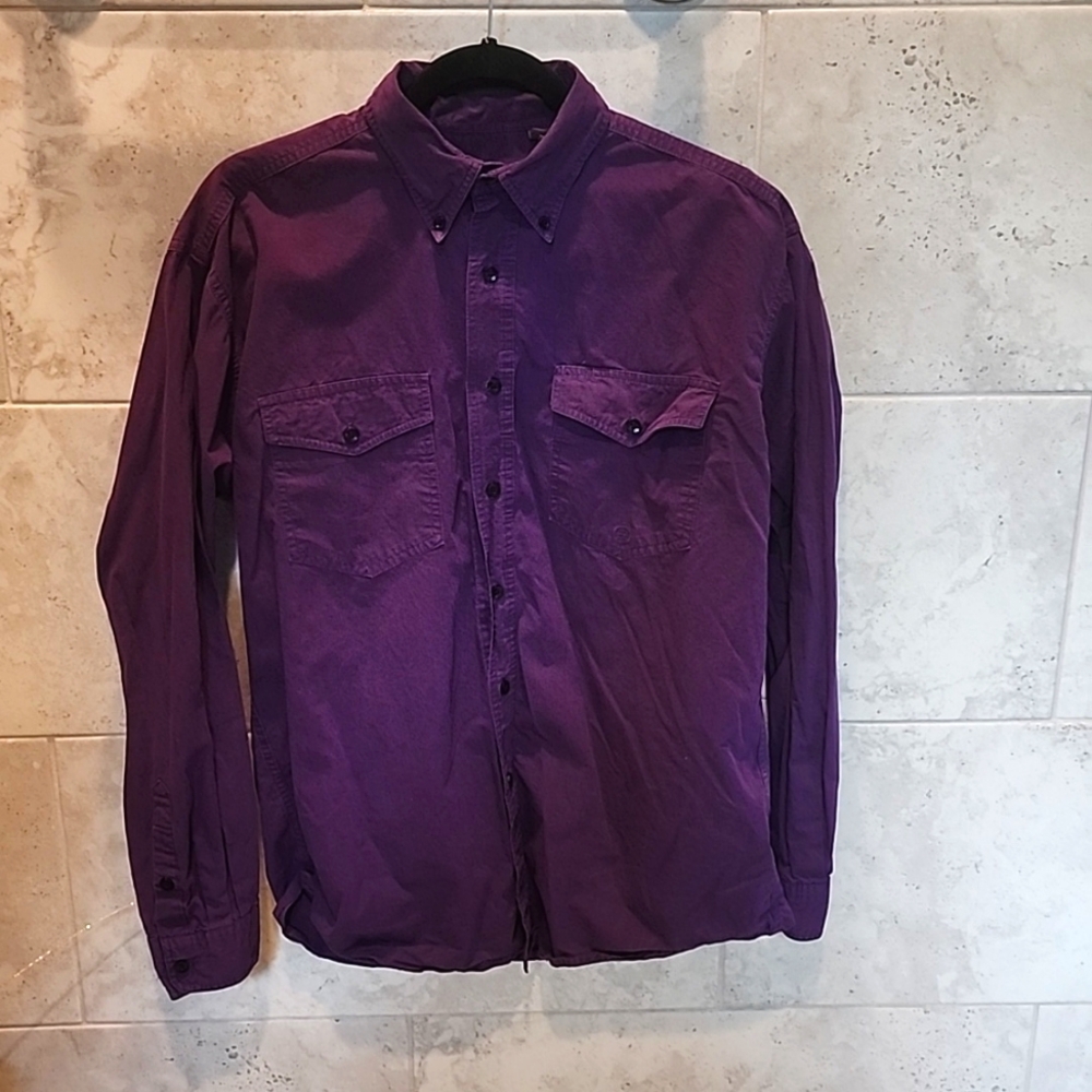 Roper button up purple medium